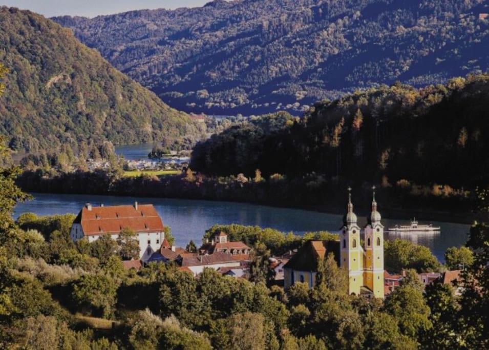 Terrassenwohnung Mit Donaublick Obernzell Екстер'єр фото