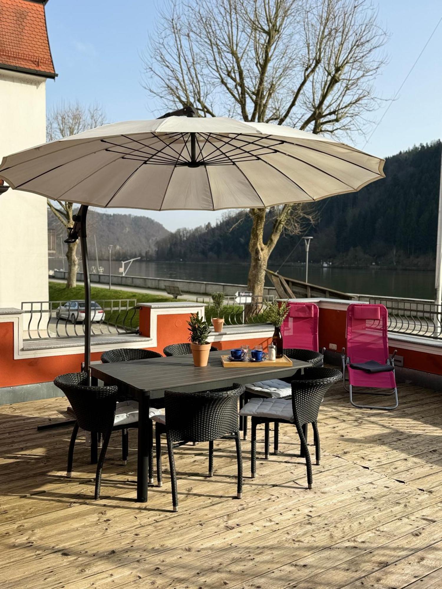 Terrassenwohnung Mit Donaublick Obernzell Екстер'єр фото