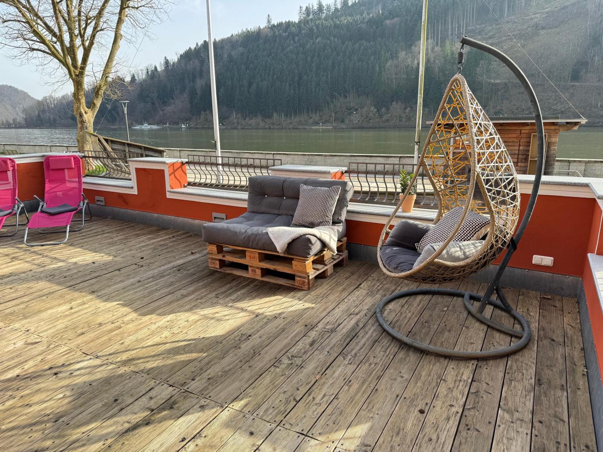Terrassenwohnung Mit Donaublick Obernzell Екстер'єр фото